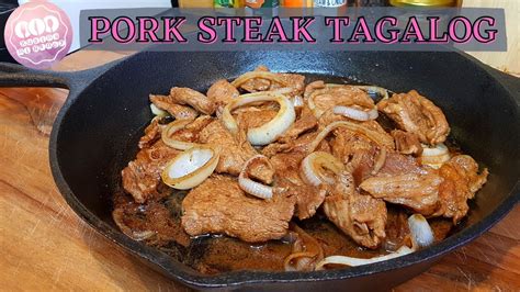 pork steak recipe tagalog|filipino pork recipes panlasang pinoy.